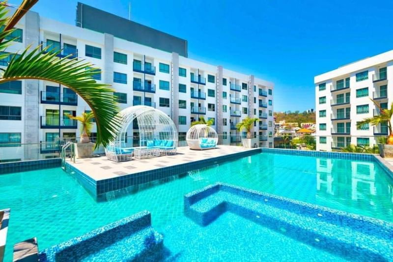 รูป ✨🏖️ให้เช่าคอนโด Arcadia Beach Resort พัทยา ห้องสวย ตกแต่งพร้อมเข้าอยู่ 🏖️✨ - รูปที่ 16/18