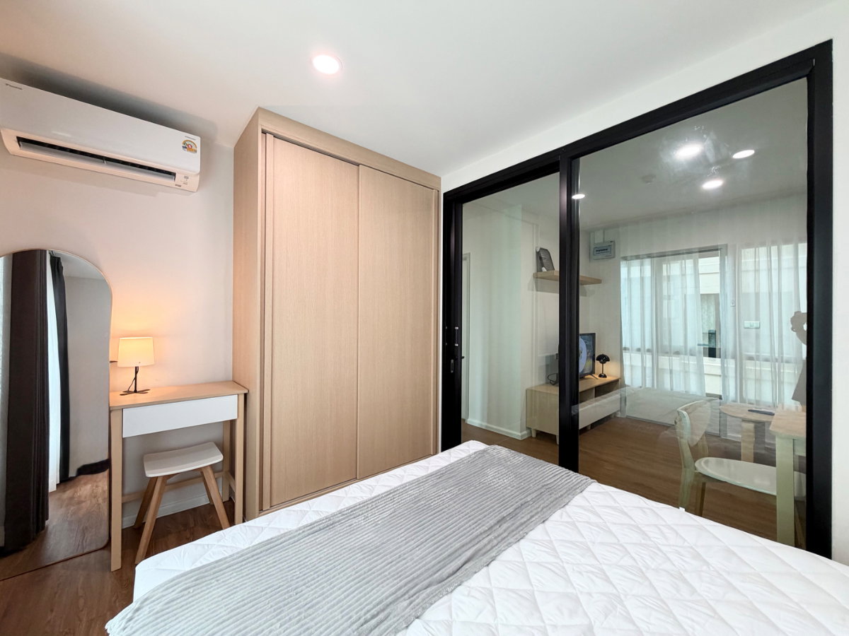 รูป 📣ห้องสวยให้เช่า📍 🏢 𝗔𝗟𝗜𝗩𝗘 𝗦𝗨𝗞𝗛𝗨𝗠𝗩𝗜𝗧 𝟳𝟲  คอนโดพร้อมอยู่ แต่งครบ ใกล้รถไฟฟ้าสถานี 2 สาย แบริ่ง และสำโรง  - รูปที่ 10/29