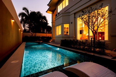 Houses for rent San Sai Chiang Mai : 🏡 For Rent Urgent! Pool Villa House Pimuk 4 Sansai, 4Bed 3Bath Fully Furnished Free 80,000THB/mo 📞 063-6649056