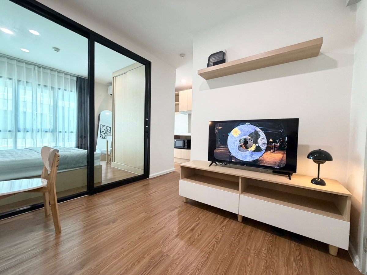 รูป 📣ห้องสวยให้เช่า📍 🏢 𝗔𝗟𝗜𝗩𝗘 𝗦𝗨𝗞𝗛𝗨𝗠𝗩𝗜𝗧 𝟳𝟲  คอนโดพร้อมอยู่ แต่งครบ ใกล้รถไฟฟ้าสถานี 2 สาย แบริ่ง และสำโรง  - รูปที่ 1/29