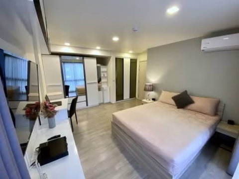 S282 🔥Condo for rent: Maestro 03 Ratchada - Rama 9. ✅Available October 1st, 2026. Pets allowed 🐾. 2 bedrooms.