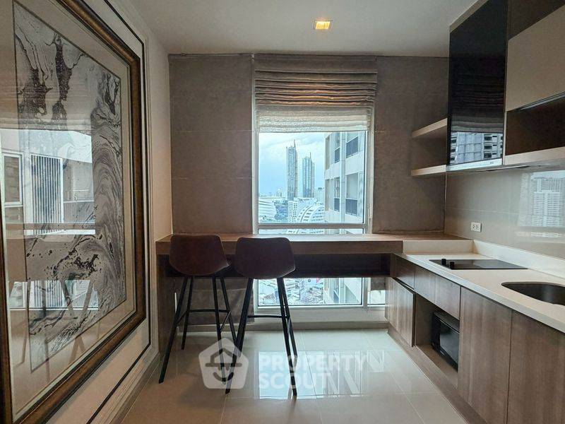 รูป คอนโด 1 ห้องนอน ห้องสูง 30 ชั้น 45 ตร.ม. Rhythm Sathorn ห่าง BTS สะพานตากสิน 300 ม. (ID 3138664) - รูปที่ 8/18