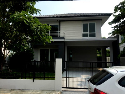 บ้านเดี่ยวให้เช่า : 🏡✨ ให้เช่าบ้านเดี่ยว 2 ชั้น หมู่บ้านพฤกษ์ลดา ประชาอุทิศ 90  ✨ บ้านทำเลดี พร้อมอยู่ ย่านประชาอุทิศ รายล้อมด้วยสิ่งอำนวยความสะดวกครบ