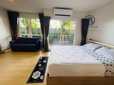 For rent: D condo Sand, a new condo in Building A, 1st Rent 8,900 baht