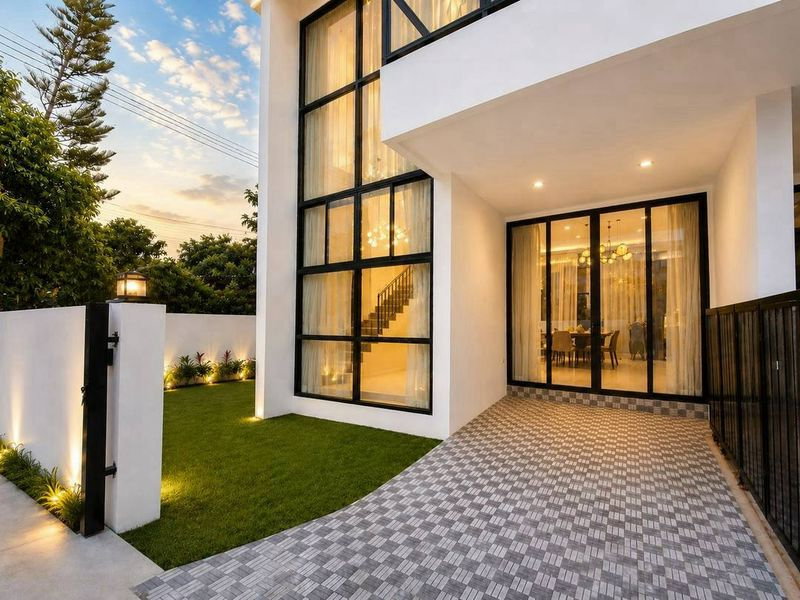 picture Dog-Friendly Corner Townhome for Rent North Pattaya - 1/17