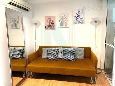 🚩 For Rent Condo THE BASE SUKHUMVIT 77 Building B, Floor 12,1 bed room, Room size 31.00 sqm