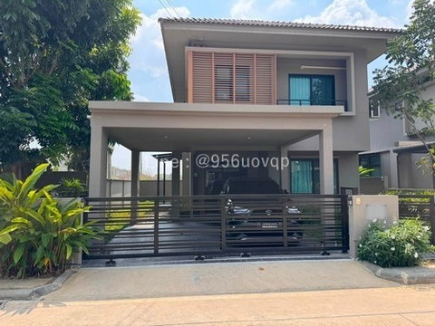 svs367 ให้เช่า บ้านเดี่ยว 2 ชั้น 3 ห้องนอน 3 ห้องน้ำ โครงการ Como Botanica 2 ใกล้ Mega Bangna
