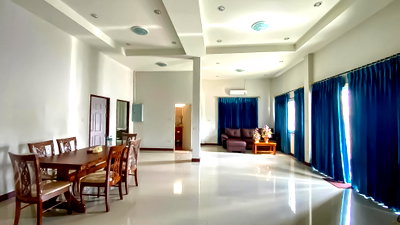 เช่าบ้านเดี่ยว ชลบุรี : Single Storey House for Rent Pong East Pattaya 3 Bed