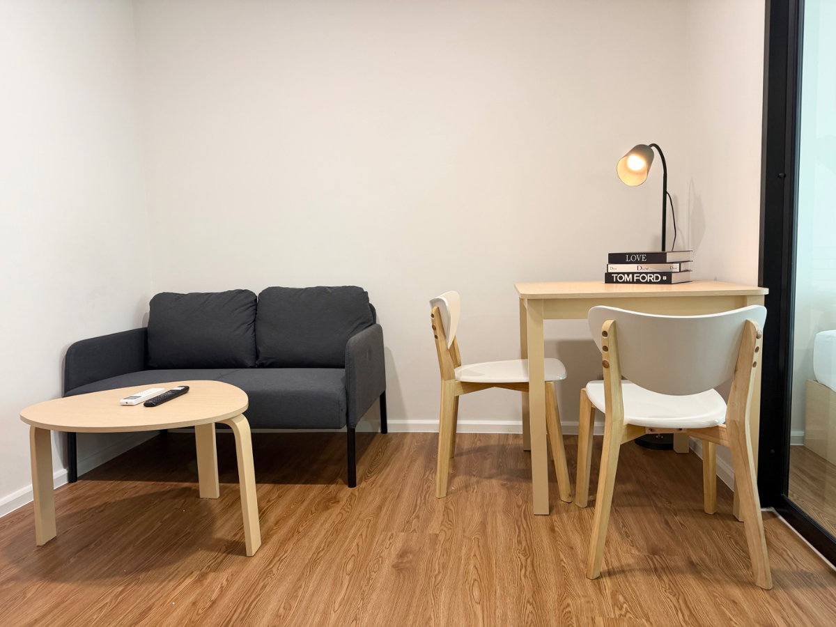 รูป 📣ห้องสวยให้เช่า📍 🏢 𝗔𝗟𝗜𝗩𝗘 𝗦𝗨𝗞𝗛𝗨𝗠𝗩𝗜𝗧 𝟳𝟲  คอนโดพร้อมอยู่ แต่งครบ ใกล้รถไฟฟ้าสถานี 2 สาย แบริ่ง และสำโรง  - รูปที่ 4/29