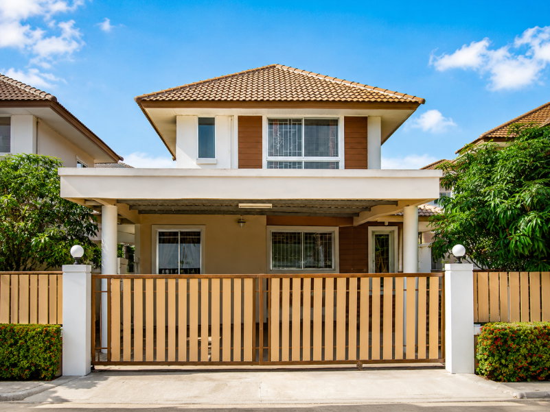 รูป ให้เช่าบ้านแฝด ม.บ้านสวนบางพระ ศรีราชา - รูปที่ 1/7