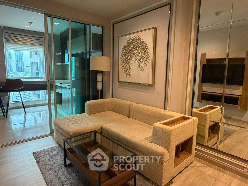 รูป คอนโด 1 ห้องนอน ห้องสูง 30 ชั้น 45 ตร.ม. Rhythm Sathorn ห่าง BTS สะพานตากสิน 300 ม. (ID 3138664) - รูปที่ 12/18
