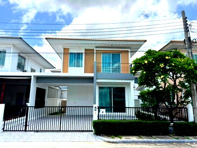 บ้านเดี่ยว สนามบินสุวรรณภูมิ : 📌 ขายบ้านแฝด โครงการ กรูฟ วิลล์ บางนา 2 ชั้น 3 ห้องนอน 2 ห้องน้ำ