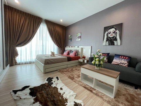 💖💖ปล่อยเช่า พร้อมอยู่!! คอนโด The Hotel Serviced Condo ติดรถไฟฟ้า MRT บางกระสอ/ สตูดิโอ 28 ตรม ราคา 7000บาท สอบถามได้นะคะ Line ID = atfirm2010💖💖
