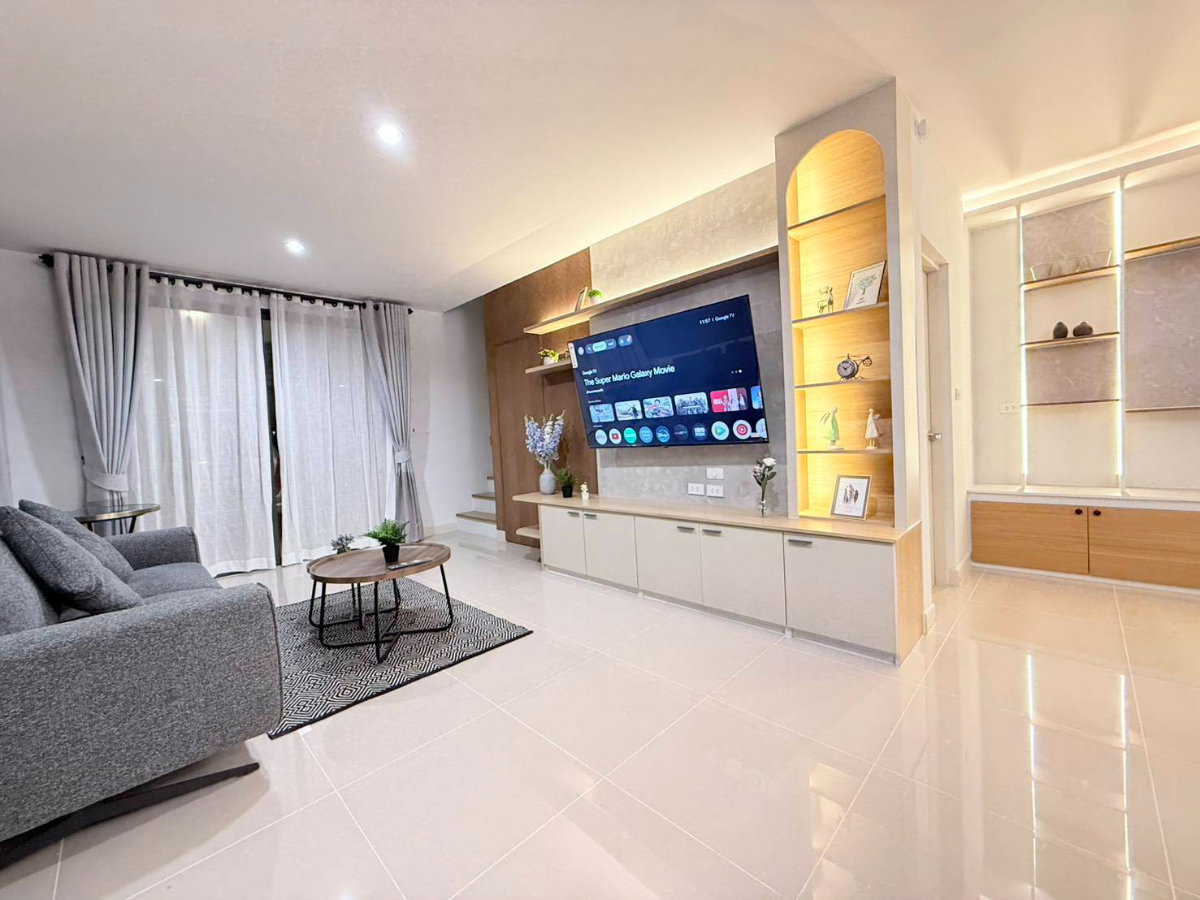 รูป RFF060🏡ให้เช่าทาวน์โฮมหลังมุม Pleno สุขุมวิท–บางนา 4 🌿บ้านใหม่ ไม่เคยเข้าอยู่! พร้อมสวนส่วนตัว ใกล้ MEGA Bangna✨ - รูปที่ 9/20