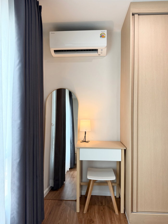 รูป 📣ห้องสวยให้เช่า📍 🏢 𝗔𝗟𝗜𝗩𝗘 𝗦𝗨𝗞𝗛𝗨𝗠𝗩𝗜𝗧 𝟳𝟲  คอนโดพร้อมอยู่ แต่งครบ ใกล้รถไฟฟ้าสถานี 2 สาย แบริ่ง และสำโรง  - รูปที่ 12/29