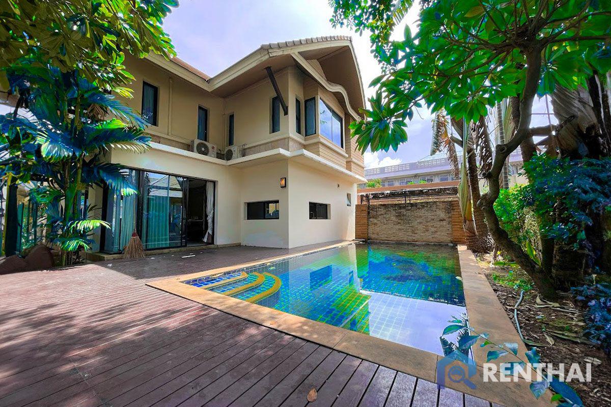 รูป ขายพูลวิลล่าสไตล์ไทยทรอปิคอลร่วมสมัย ใจกลางพัทยา - รูปที่ 17/21