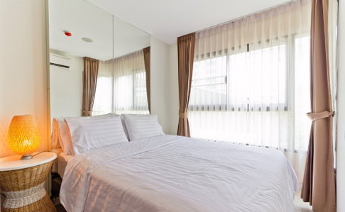 📣 ให้เช่า คอนโด Villa ลาซาล 1 นอน 26 ตรม ชั้น 8 ติดรถไฟฟ้า BTS สถานีแบริ่ง 9000 บาท