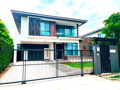 บ้านเดี่ยวให้เช่า : Call : 095-763-3651 บ้านเดี่ยว มัณฑนา ศรีนครินทร์-บางนา ซอยวัดหนามแดง เฟอร์บิ้วท์อิน ใกล้ Mega Bangna เพียง 5 นาที ใกล้ BTS ศรีด่าน