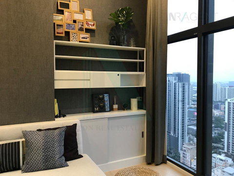 🎉 For Rent Condo CHEWATHAI RESIDENCE ASOKE Building 1, Floor 27,Duplex, Room size 38 sqm