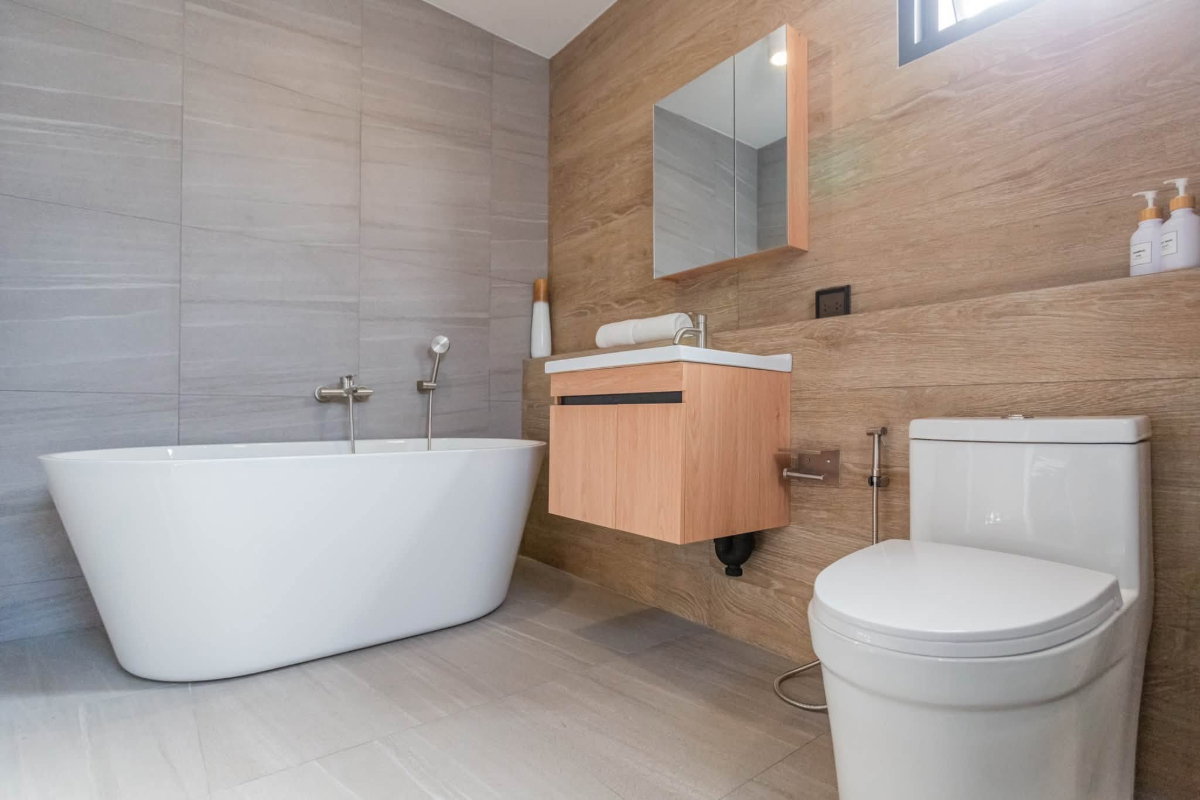 รูป 🏡🏊‍♂️ ให้เช่า Luxury Pool Villa 2 ชั้น สไตล์ Modern พร้อมสระว่ายน้ำส่วนตัว  #AHD-V0136 - รูปที่ 19/19