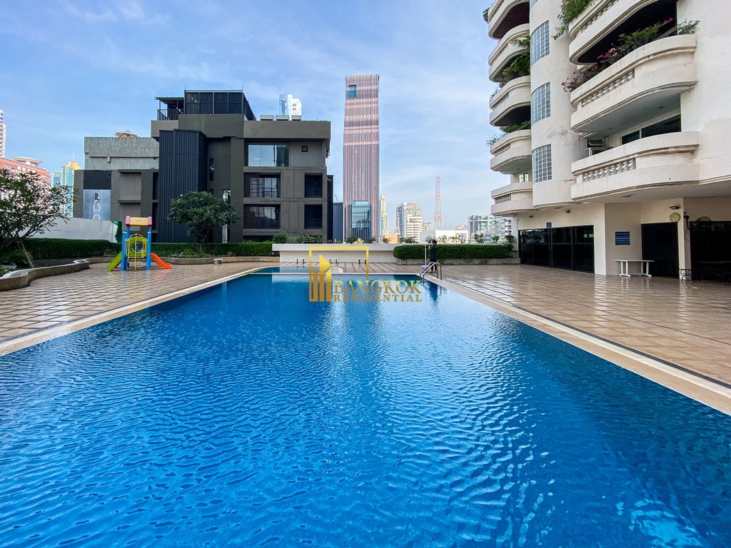 รูป Windsor Tower | 3 Bedroom Condo For Rent in Asoke - BR10490CD - รูปที่ 27/33