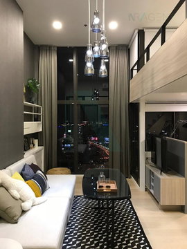 📌 ให้เช่าคอนโด ชีวาทัย เรสซิเดนซ์ อโศก อาคาร 1 ชั้น 27 Duplex ขนาด 38 ตรม ใกล้ ตลาดอยู่เจริญ