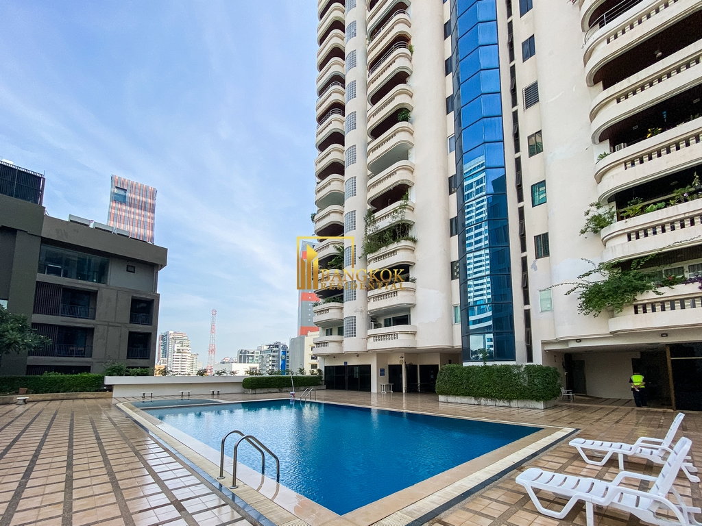 รูป Windsor Tower | 3 Bedroom Condo For Rent in Asoke - BR10490CD - รูปที่ 28/33
