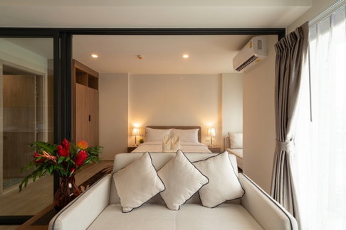 ให้เช่าคอนโด La Casita หัวหิน (ห้อง 492) ชั้น 8 แต่งครบ พร้อมเข้าอยู่ ใกล้หาดหัวหินและ Bluport