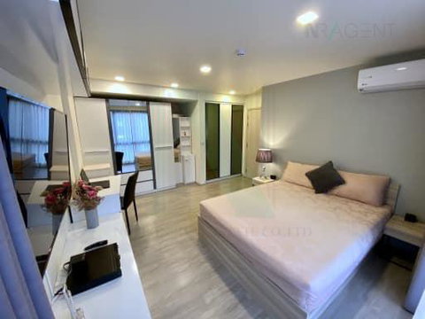 🚩 For Rent Condo MAESTRO 03 RATCHADA-RAMA 9 Building C, Floor 2,2 bed room, Room size 57 sqm