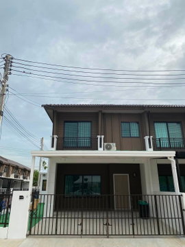 🏡✨ ให้เช่าทาวน์โฮม 2 ชั้น บ้านใหม่ในโครงการหรู ใกล้สนามบิน  #A7-T0261