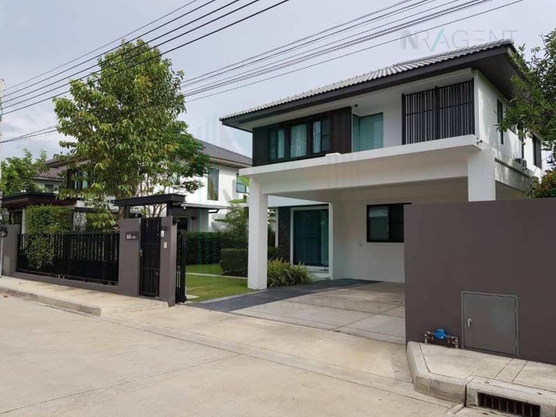 บ้านเดี่ยวให้เช่า : 📌 ให้เช่าบ้านเดี่ยว 2 ชั้น โครงการ มัณฑนา บางนา กม.7 4 ห้องนอน 3 ห้องน้ำ