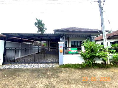 บ้านเดี่ยว เทศบาลตำบลดอนแก้ว : บ้านเดี่ยว 63 ตร.วา สารภี เชียงใหม่ 1.9M