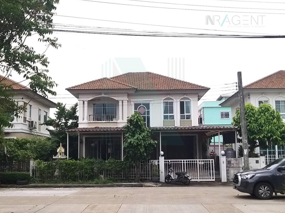 รูป 📌 ให้เช่าบ้านเดี่ยว 2 ชั้น ภัสสร พระราม 9 - วงแหวน 3 ห้องนอน 2 ห้องน้ำ - รูปที่ 1/8
