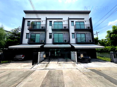 Townhouses for rent Nonthaburi : 📌 For Rent 3-story Townhouse BAANKLANGMUANG RATCHAPHRUEK-RATTANATHIBET 3 bedroom 3 bathroom