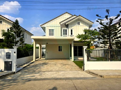 บ้านเดี่ยวให้เช่า : 📌 ให้เช่าบ้านเดี่ยว 2 ชั้น วิลลาจจิโอ 2 ศรีนครินทร์ - บางนา 3 ห้องนอน 3 ห้องน้ำ