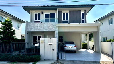 บ้านเดี่ยว สนามบินสุวรรณภูมิ : 📌 ขายบ้านเดี่ยว โครงการ มัณฑนา 2 มอเตอร์เวย์ - กรุงเทพกรีฑาตัดใหม่ 2 ชั้น 3 ห้องนอน 3 ห้องน้ำ