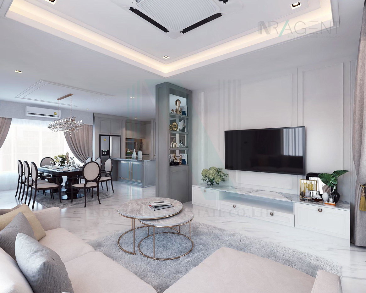 รูป 📌 ให้เช่าบ้านเดี่ยว 2 ชั้น นันทวัน รามอินทรา - พหลโยธิน 50 4 ห้องนอน 4 ห้องน้ำ - รูปที่ 2/8