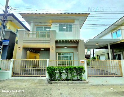 Houses for sale Makro Bangbuathong : 📌 For Sell Twin house VILLA KUNALAI SOI WAT LAT PLADUK 2-story 3 bedroom 2 bathroom