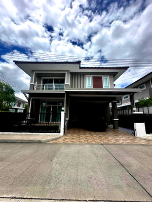 บ้านเดี่ยวให้เช่า : ให้เช่าบ้านเดี่ยว 4 ห้องนอน โครงการเดอะพรีโก้ สันกำแพง เชียงใหม่ เฟอร์นิเจอร์ครบ พร้อมเข้าอยู่ (R1392) T.0946511456