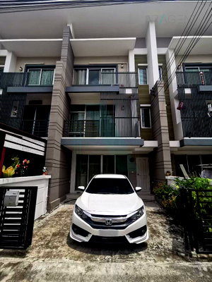 Townhouses for sale Pracha Uthit Road : 📌 For Sell Town house TOWNPLUS PRACHAUTHIT 3-story 3 bedroom 3 bathroom