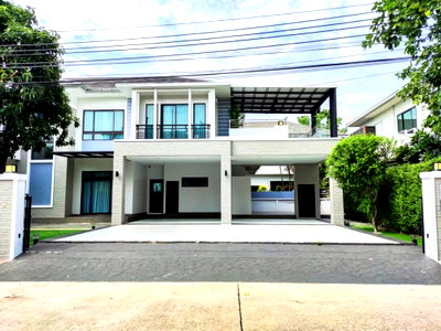 บ้านเดี่ยว ถนนกรุงเทพ-ชลบุรี มอเตอร์เวย์ : ขาย บ้านเดี่ยว เพอร์เฟค มาสเตอร์พีซ สุขุมวิท 77 595 ตรม 141 ตรว