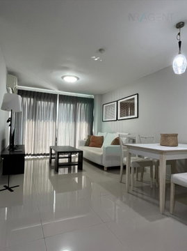 ให้เช่าคอนโด บ้านรื่นรมย์ - บางนา อาคาร 1 ชั้น 3 2 ห้องนอน ขนาด 60.00 ตรม ใกล้ MRT ศรีเอี่ยม