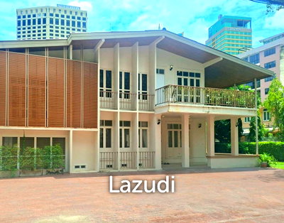 เช่าบ้านเดี่ยว ถนนเพชรบุรี กรุงเทพฯ : บ้านเดี่ยวโมเดิร์น 280 ตร.ม. ที่ดิน 600 ตร.ม. ทำเลย่านคลองเตย