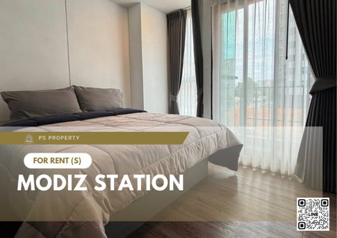 For Rent ✨ Modiz Station ✨ Fully furnished and equipped with appliances; near BTS Phahonyothin 59.
