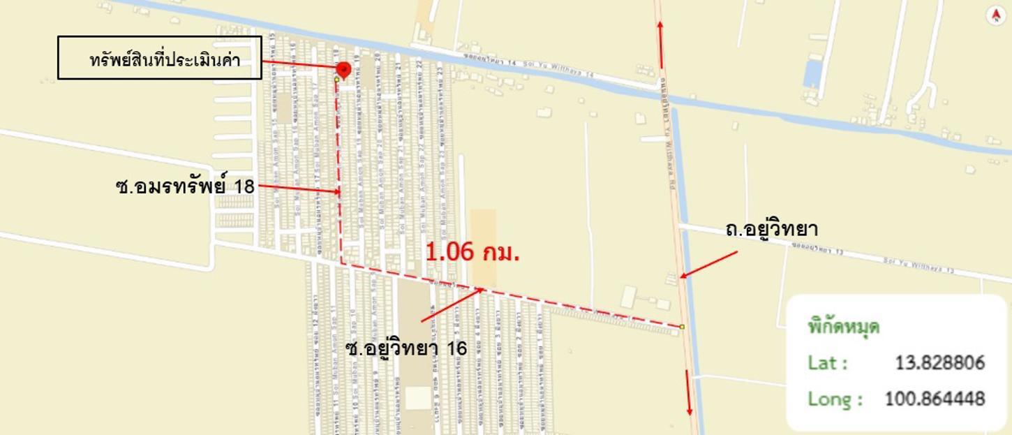 รูป บ้านเดี่ยว 23 ตร.วา อมรทรัพย์ เขตหนองจอก กรุงเทพมหานคร 901,000 - รูปที่ 26/27