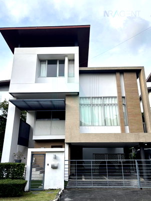 บ้านเดี่ยวให้เช่า : 📌 ให้เช่าบ้านเดี่ยว 3 ชั้น เนอวานา บียอนด์ ไลท์ พระราม 9 4 ห้องนอน 4 ห้องน้ำ