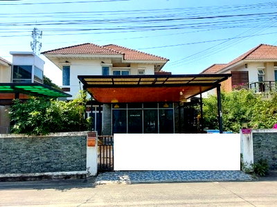 บ้านเดี่ยว เมืองปทุมธานี ปทุมธานี : 🔥 ขาย บ้านเดี่ยว 2 ชั้น✅ หมู่บ้านพฤกษ์พิมาน การ์เด้น ราชพฤกษ์-วงแหวน (Prukpiman Garden Ratchaphruek-Wongwaen) ใกล้ MRT คลองบางไผ่