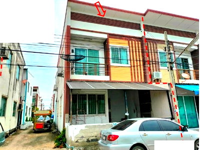 Townhouses for sale Phra Samut Jadee Samut Prakarn : 🔥 Townhouse for Sale – Saptawee Village, Phra Samut Chedi