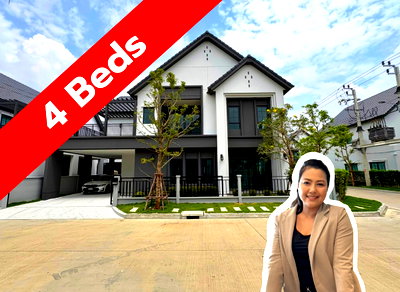 บ้านเดี่ยวให้เช่า : 🏙️ ให้เช่าบ้าน Centro Bangna - บ้านสวยพร้อมอยู่ พื้นที่กว้าง โลเคชันดีที่สุดในโซนบางนา ฟังก์ชันครบ ดีไซน์ทันสมัย