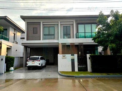 บ้านเดี่ยว สนามบินสุวรรณภูมิ : 📌 ขายบ้านเดี่ยว โครงการ บางกอก บูเลอวาร์ด บางนา - ศรีนครินทร์ 2 ชั้น 3 ห้องนอน 4 ห้องน้ำ